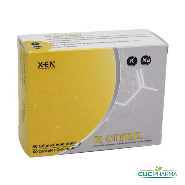 XEN K CITRIL (60 GELULES)