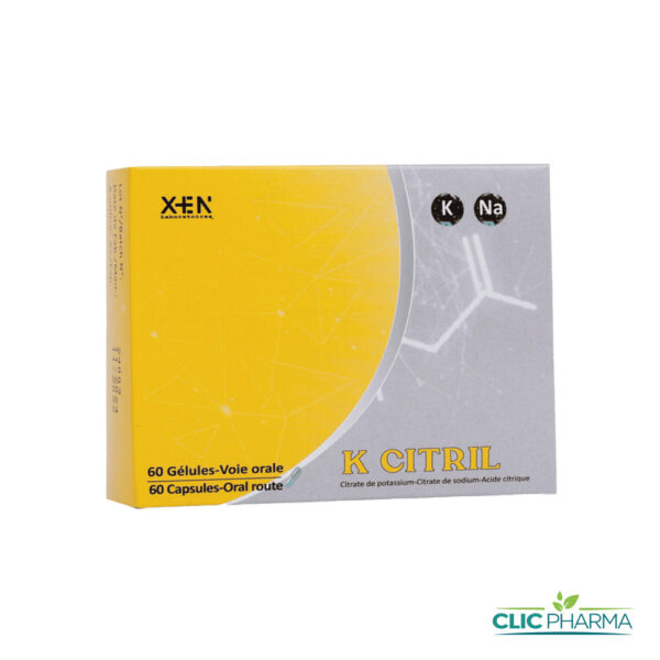 K CITRIL (60 GELULES)