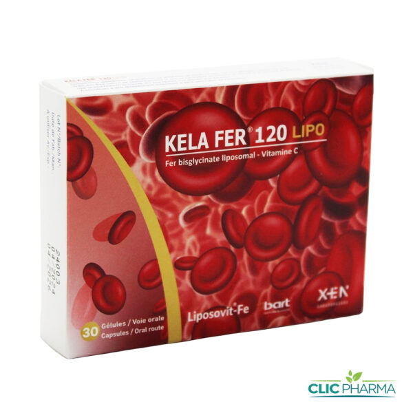 XEN KELA FER 120 LIPO (30 GELULES)