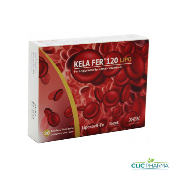 KELA FER 120 LIPO (30 GELULES)