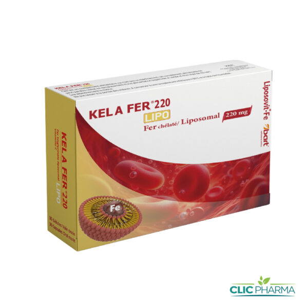KELA FER 220 LIPO (30 GELULES)