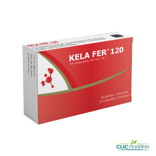 KELA FER 120 (30 GELULES)