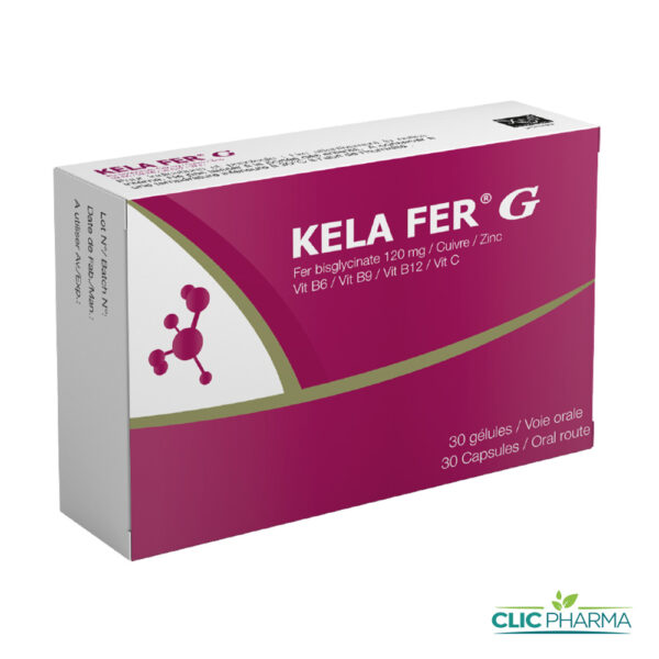 XEN KELA FER G (30 GELULES)