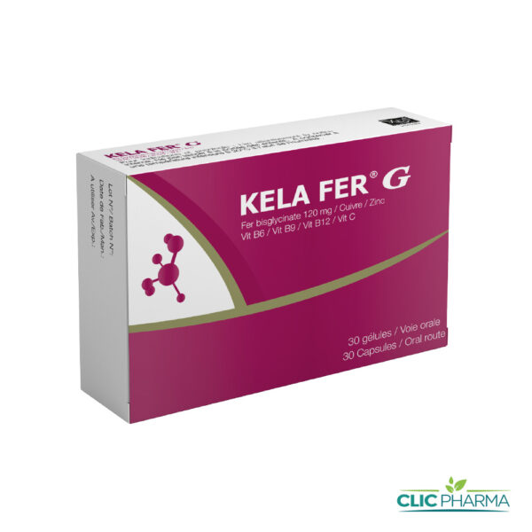 KELA FER G (30 GELULES)