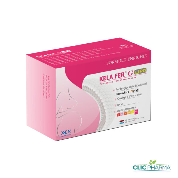 KELA FER G LIPO (60 GELULES)