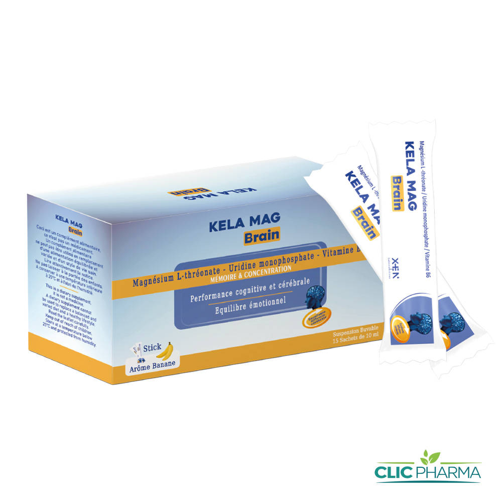 KELA MAG BRAIN SACHETS B15