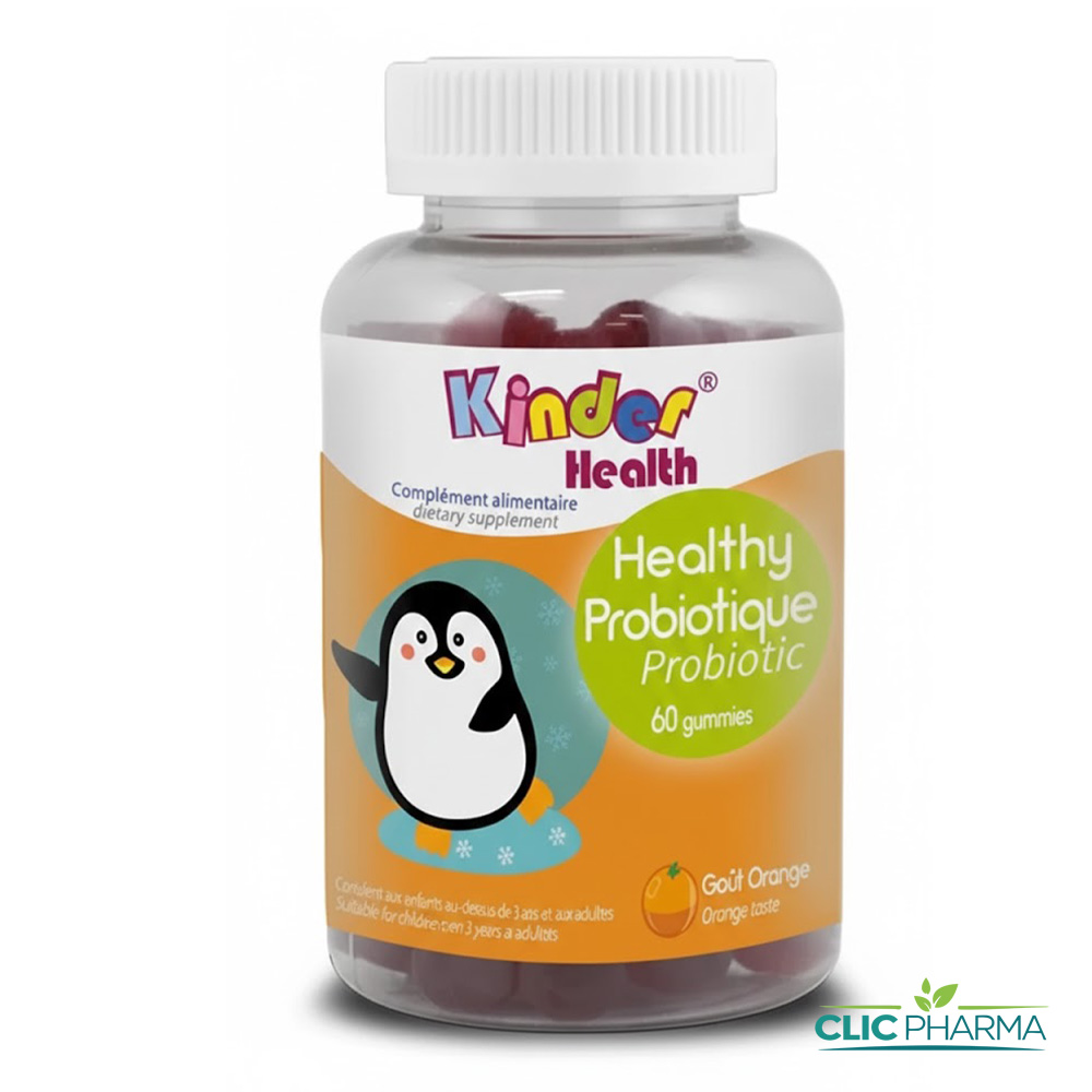 KINDER HEALTH PROBIOTIQUE GUMMIES ORANGE B 60