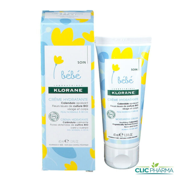 KLORANE BEBE CREME HYDRATANTE 40 ML