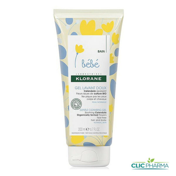 KLORANE BEBE GEL LAVANT DOUX 200 ML