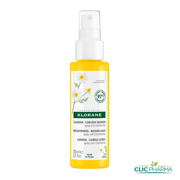 KLORANE CAMOMILLE SOIN ILLUMINANT CHEVEUX BLONDS SPRAY 125 ML
