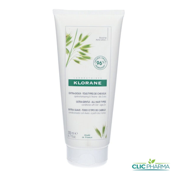 KLORANE BAUME APRES-SHAMPOING A L'AVOINE 200 ML
