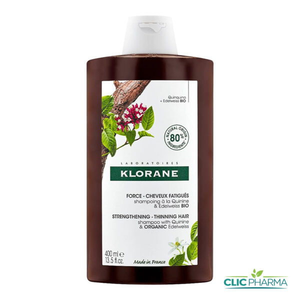 KLORANE SHAMPOING ANTI-CHUTE A LA QUININE 400ML