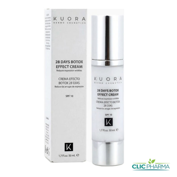 KUORA CREME 28 JOURS EFFET BOTOX SPF10 50ML
