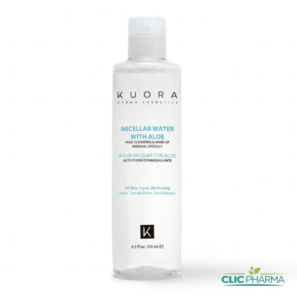 KUORA EAU MICELLAIRE A L'ALOE VERA 250ML