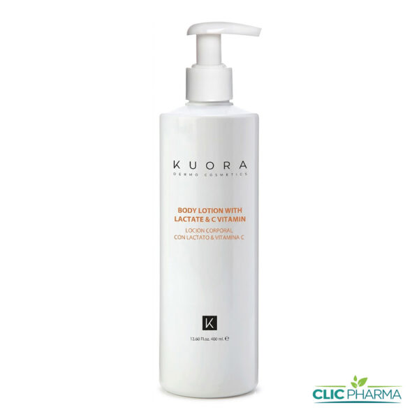 KUORA LOTION CORPORELLE AU LACTATE ET VITAMINE C 400ML