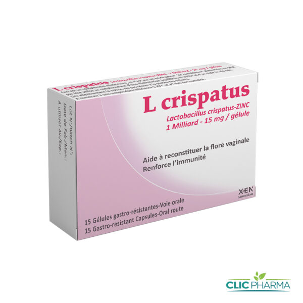 L CRISPATUS (15 GELULES)