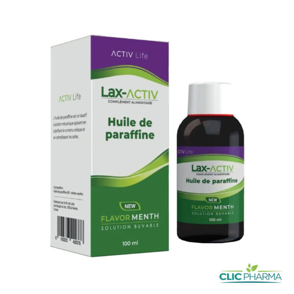 LAX-ACTIV HUILE DE PARAFFINE 100ML