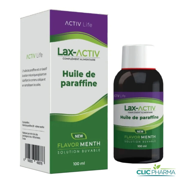 LAX-ACTIV HUILE DE PARAFFINE 100ML