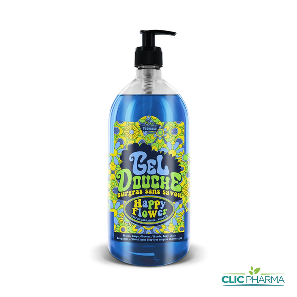 LES PETITS BAIN DE PROVENCE GEL DOUCHE 1L H HAPPY FLOWER