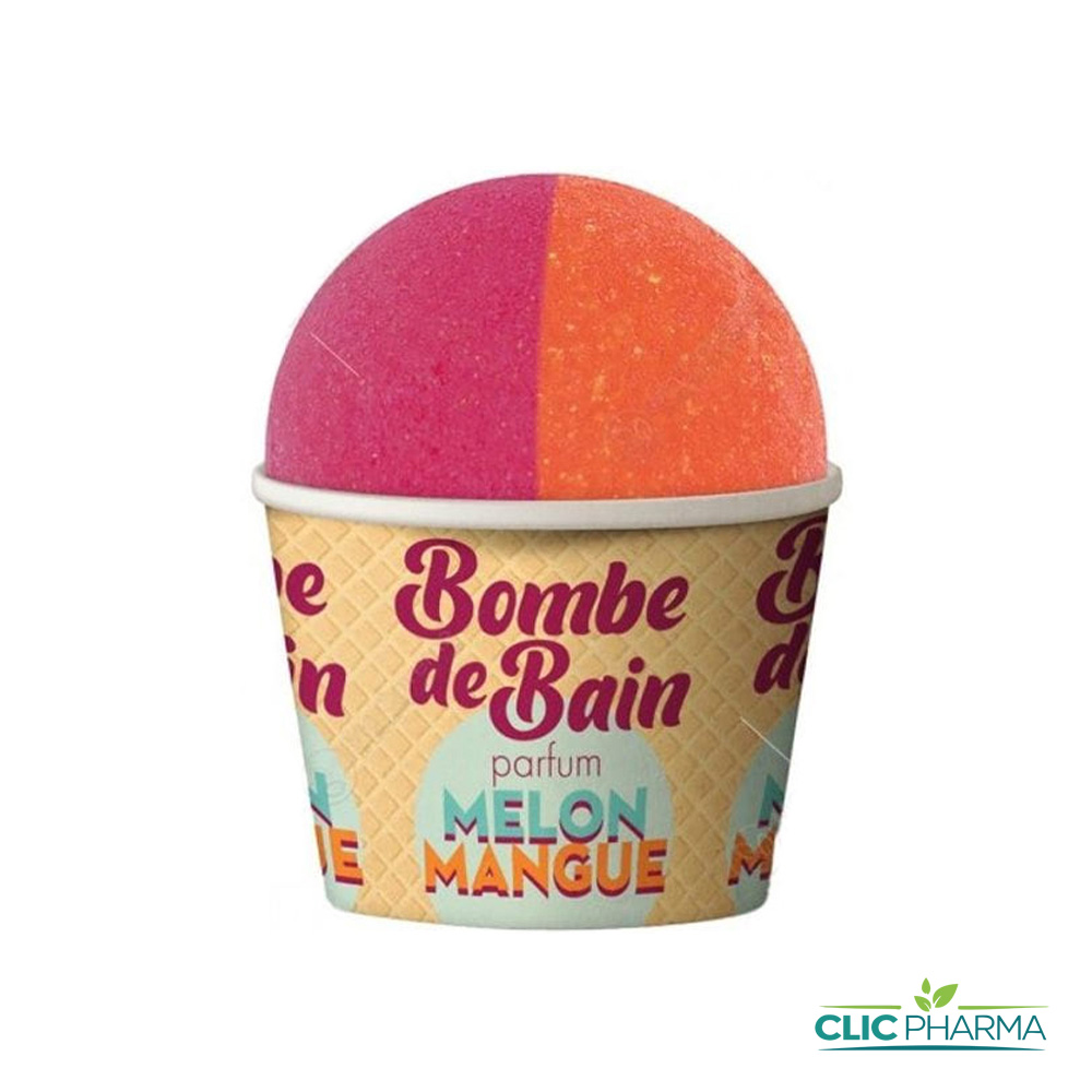 LES PETITS BAINS DE PROVENCE BOMBE DE BAIN MELON MANGUE
