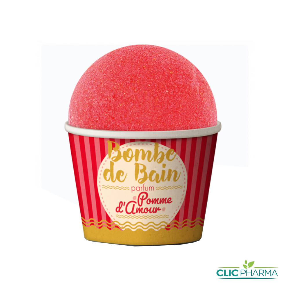 LES PETITS BAINS DE PROVENCE BOMBE DE BAIN POMME D'AMOUR