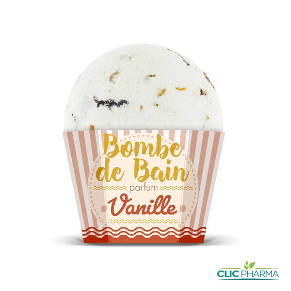 LES PETITS BAINS DE PROVENCE BOMBE DE BAIN VANILLE 115g