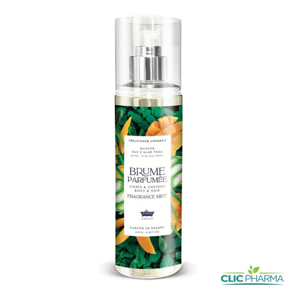 LES PETITS BAINS DE PROVENCE BRUME PARFUMÉE CORPS ET CHEVEUX 250ML MANGUE