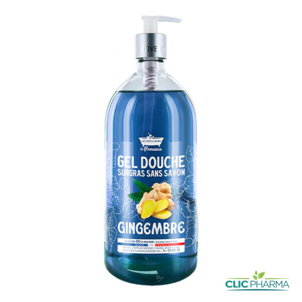 LES PETITS BAINS DE PROVENCE GEL DOUCHE 1L GINGEMBRE