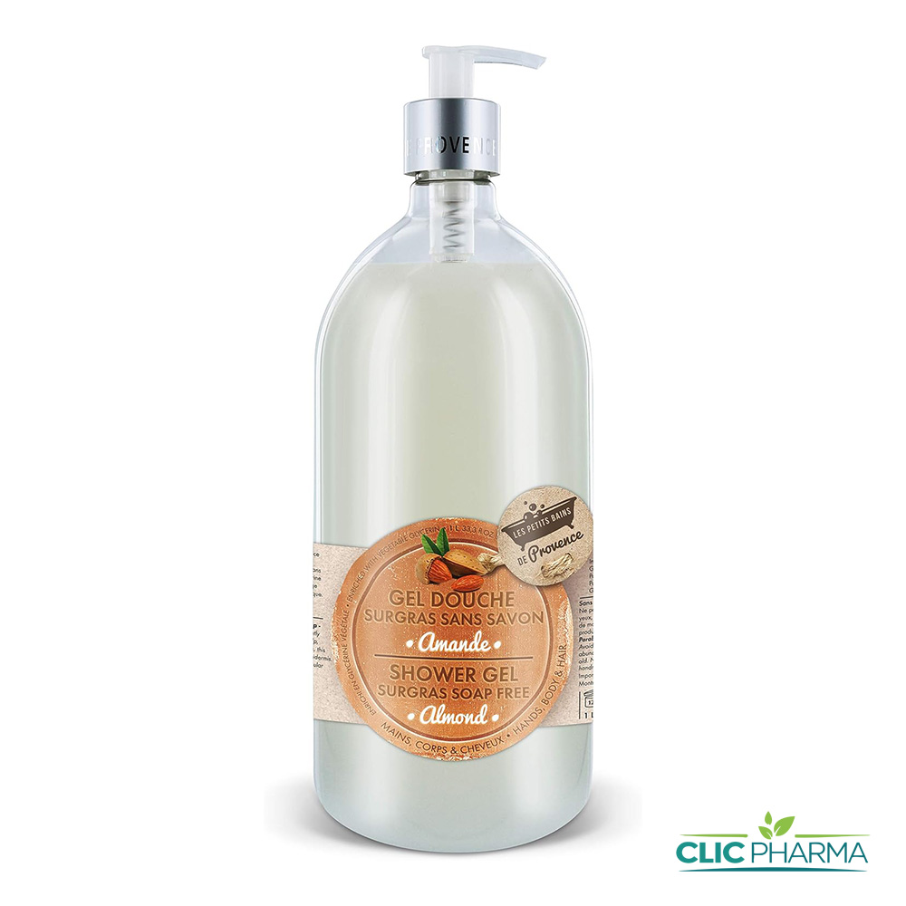 LES PETITS BAINS DE PROVENCE GEL DOUCHE AMANDE 1L