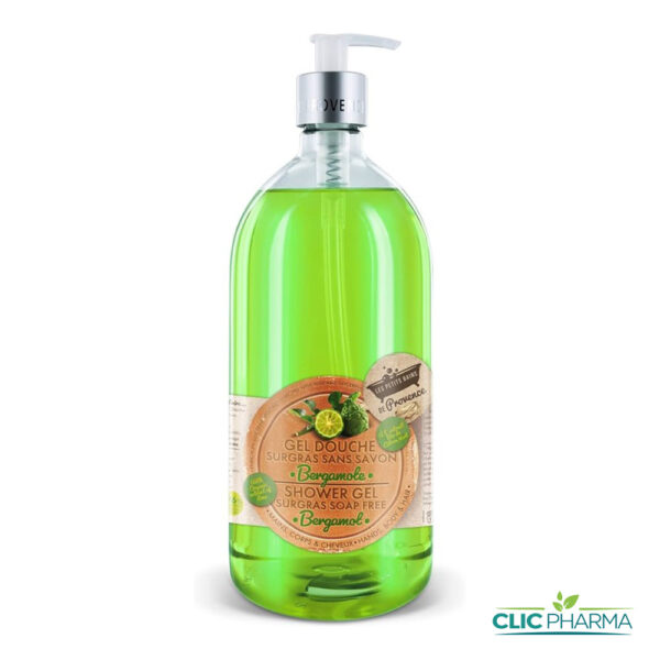 LES PETITS BAINS DE PROVENCE GEL DOUCHE BERGAMOTE 1L