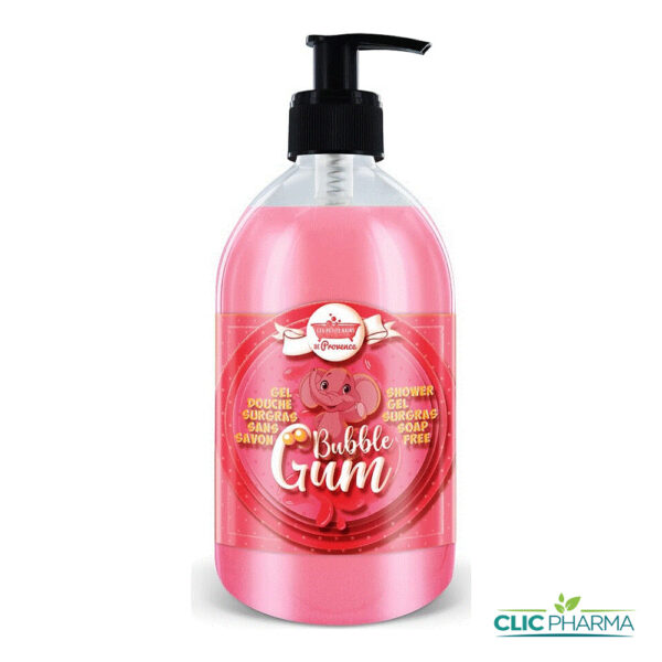 LES PETITS BAINS DE PROVENCE GEL DOUCHE BUBBLE GUM 500ML POUR ENFANTS