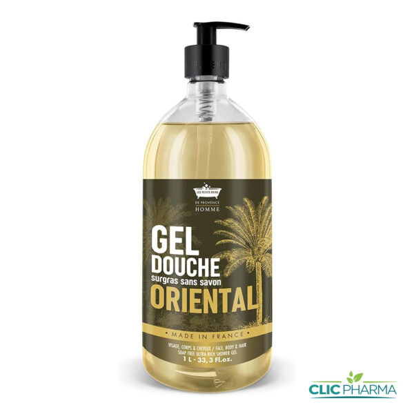 LES PETITS BAINS DE PROVENCE GEL DOUCHE HOMME ORIENTAL 1L