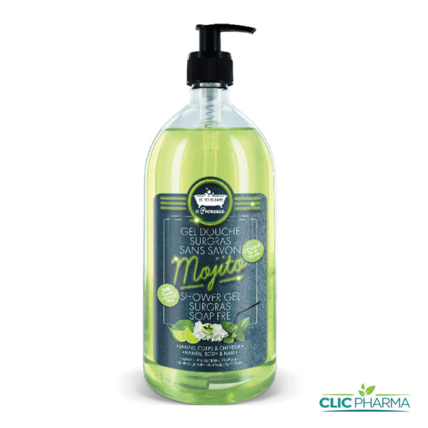 LES PETITS BAINS DE PROVENCE GEL DOUCHE MOJITO 1L