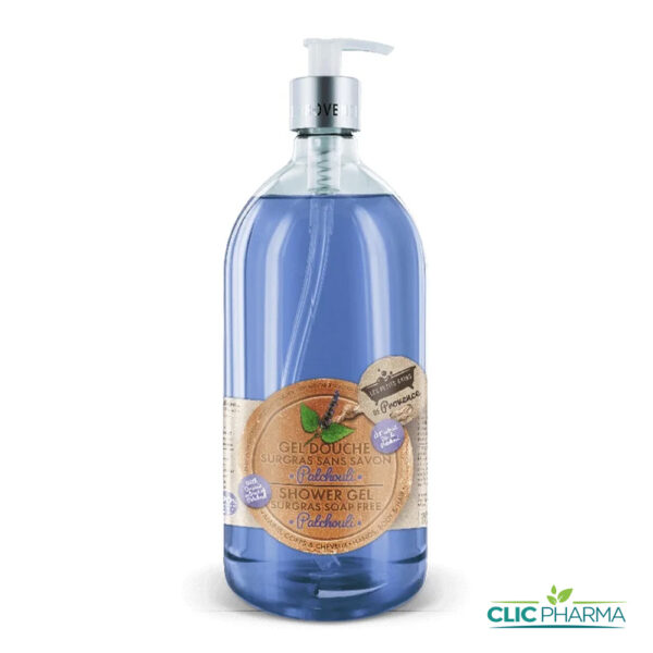 LES PETITS BAINS DE PROVENCE GEL DOUCHE PATCHOULI 1L