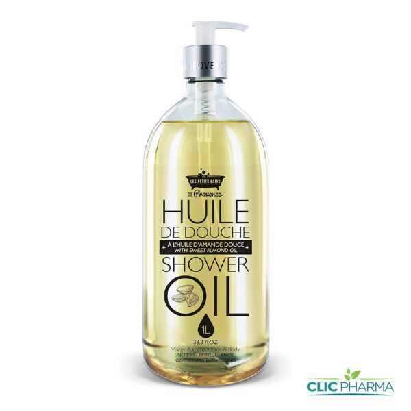 LES PETITS BAINS DE PROVENCE HUILE DE DOUCHE AMANDE DOUCE 1L