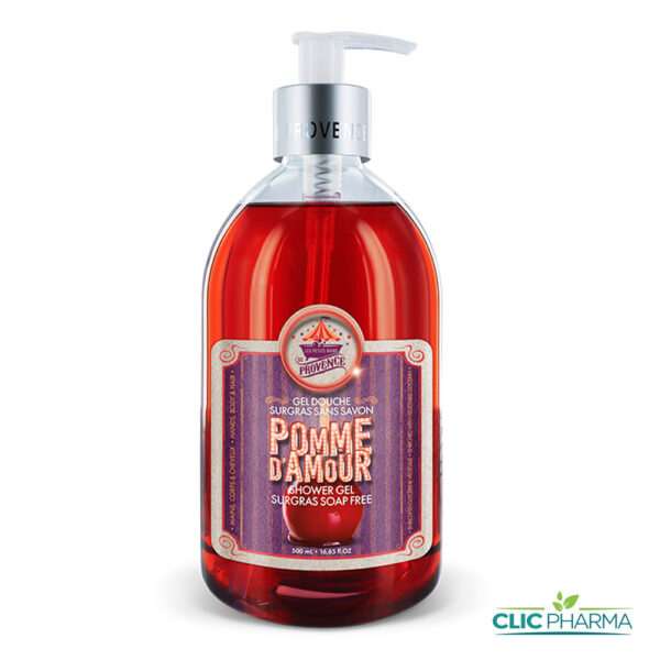 LES PETITS BAINS DE PROVENCE GEL DOUCHE POMME D'AMOUR 500ML