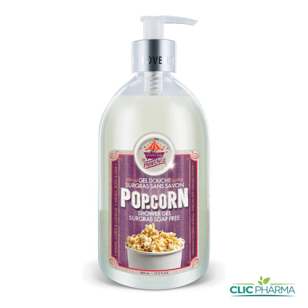 LES PETITS BAINS DE PROVENCE GEL DOUCHE POPCORN 500ML