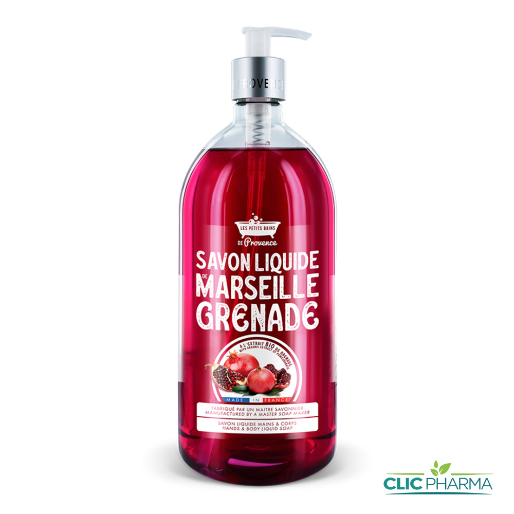 LES PETITS BAINS DE PROVENCE SAVON LIQUIDE 1L GRENADE