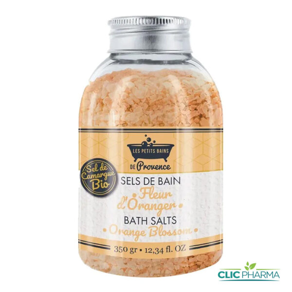 LES PETITS BAINS DE PROVENCE SELS DE BAIN 310g FLEUR D'ORANGER