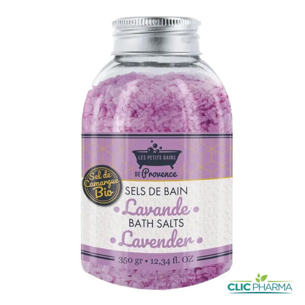 LES PETITS BAINS DE PROVENCE SELS DE BAIN 350G LAVANDE