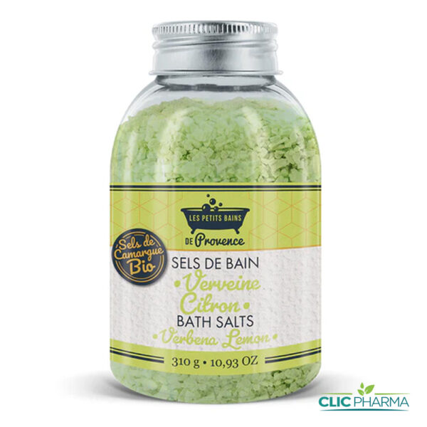 LES PETITS BAINS DE PROVENCE SELS DE BAIN 350g VERVEINE CITRON