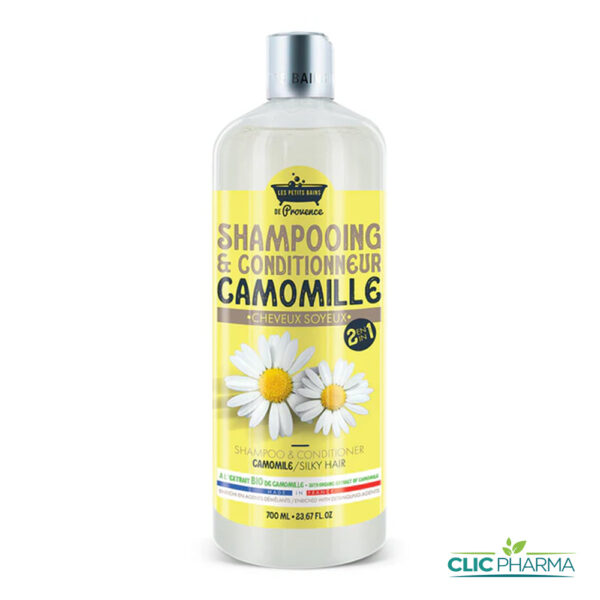 LES PETITS BAINS DE PROVENCE SHAMPOING 2EN1 CAMOMILLE 1L