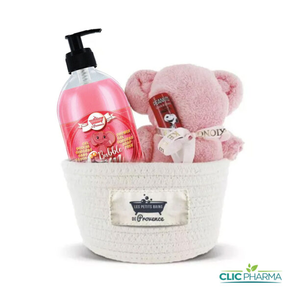 LES PETITS BAINS PROVENCE KIT PANIER KIDS ROSE