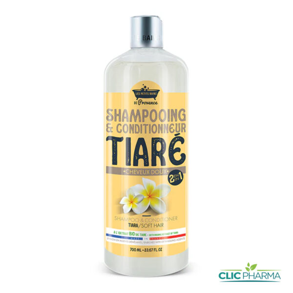 LES PETITS BAINS PROVENCE SHAMPOOING 2N1 & CONDITIONNEUR 700ML TIARE