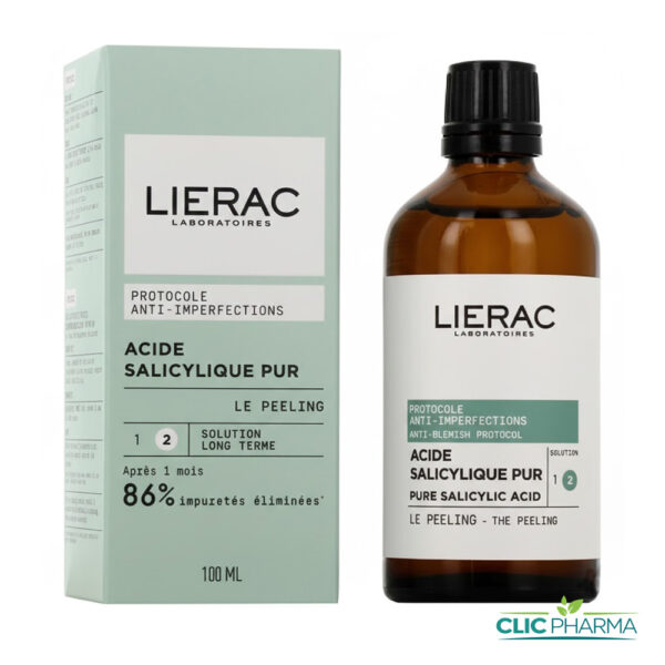 LIERAC ACIDE SALICYLIQUE PUR PEELING 100ML