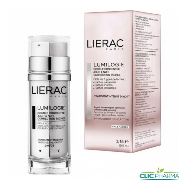 LIERAC LUMILOGIE DOUBLE CONCENTRE JOUR & NUIT 30ML