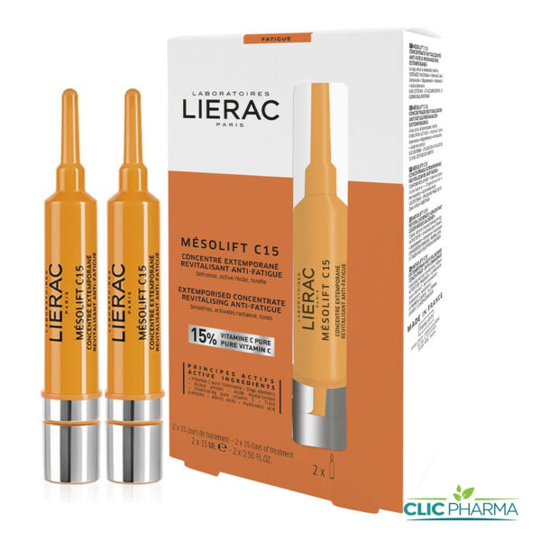 LIERAC MESOLIFT C15 REVITA 2x15 ML