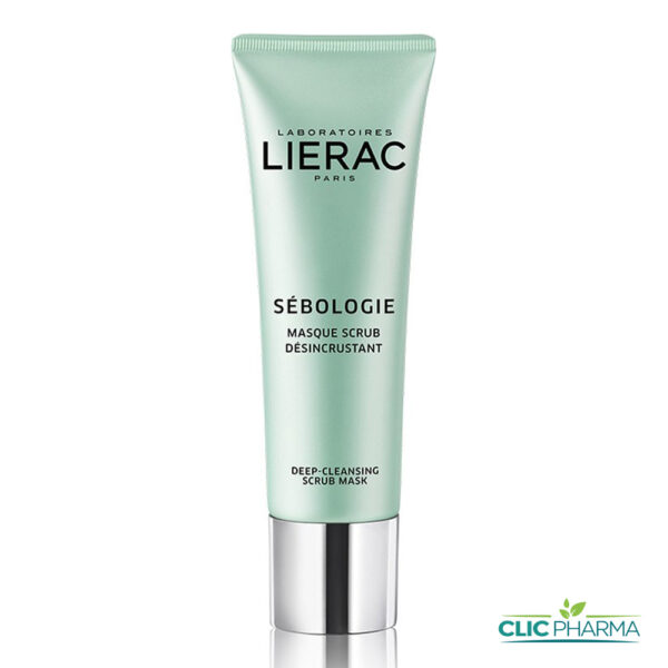 LIERAC SEBOLOGIE MASQUE SCRUB DESINCRUSTANT 50ML