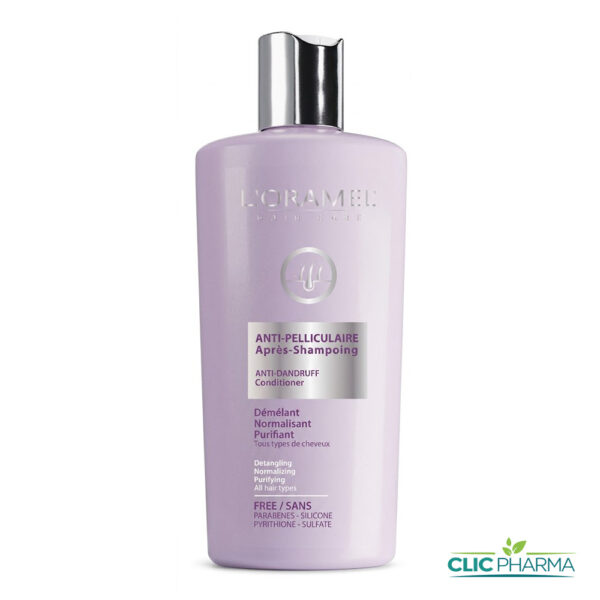 L'ORAMEL APRES-SHAMPOING ANTIPELLICULAIRE 300ML