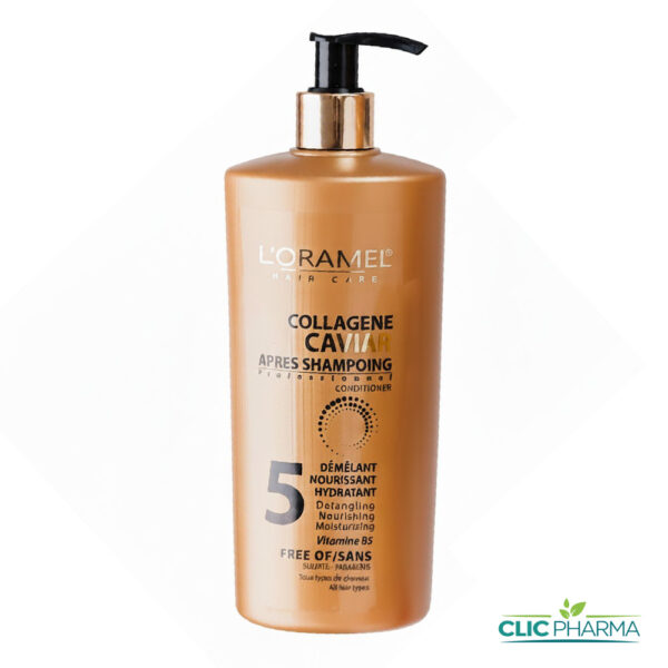 L'ORAMEL APRES-SHAMPOING COLLAGENE CAVIAR 500ML